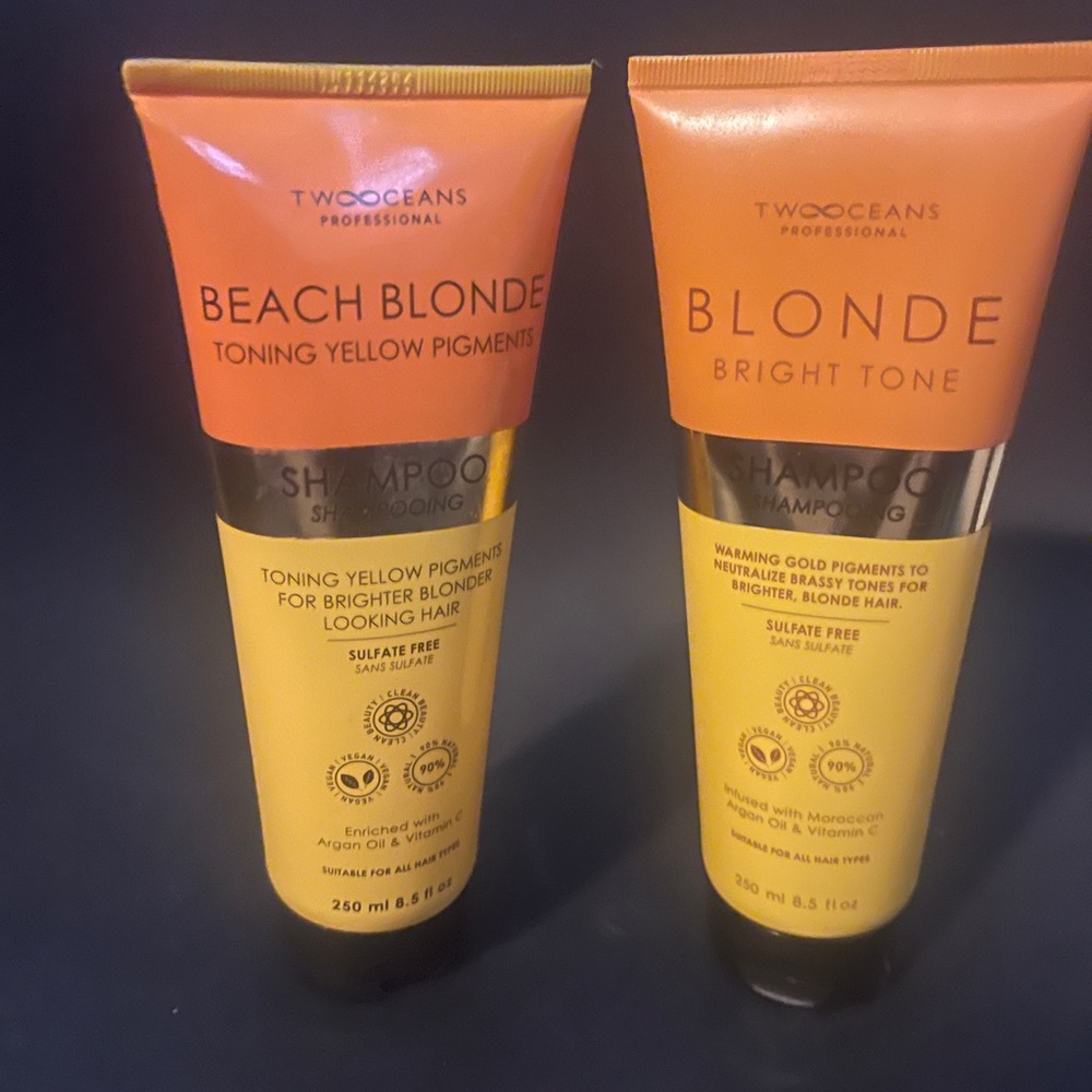 Beach Blonde Toning Shampoo - Yellow Pigments
